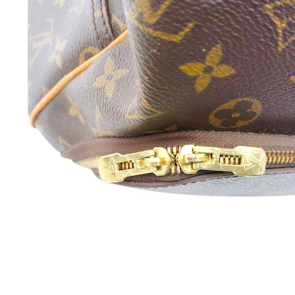 LOUIS VUITTON Authentic Brown Monogram Canvas Boston Bag - Picture 13 of 16